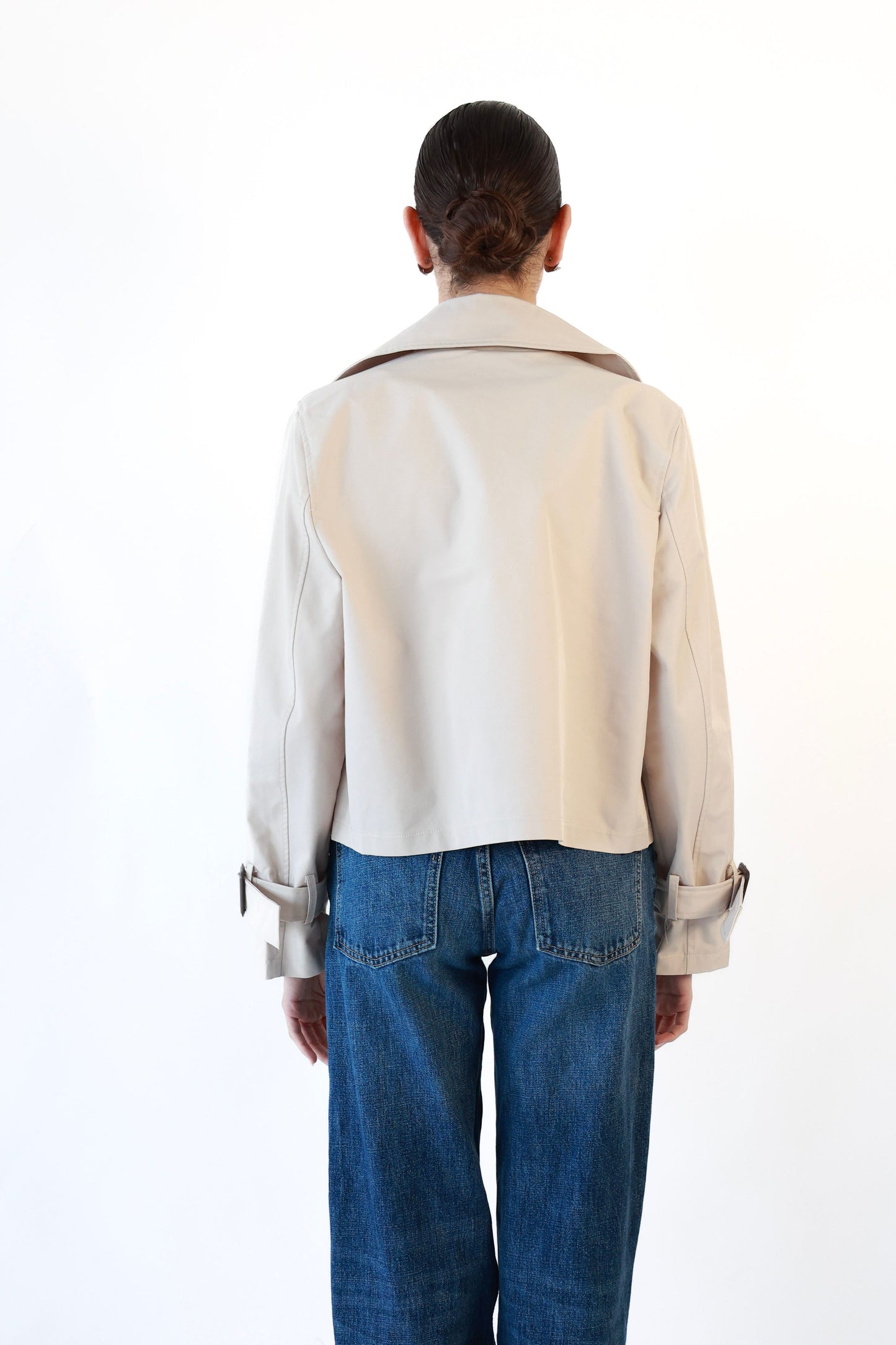 Emily Crop Trench Coat