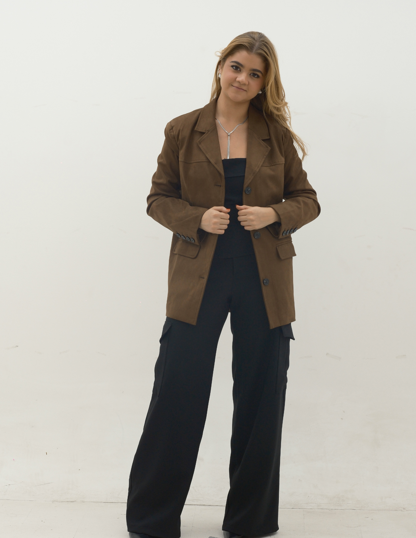 Ines Suede Blazer