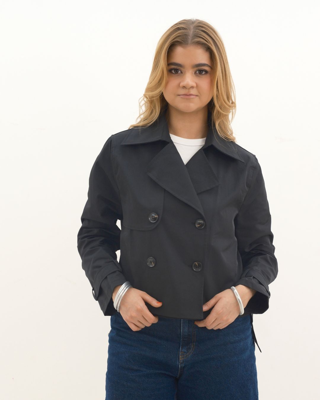 Isabel Crop Trench Coat